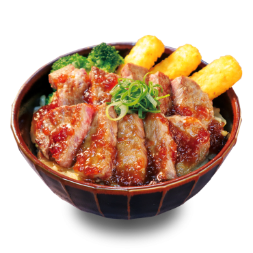 牛ステーキ丼
